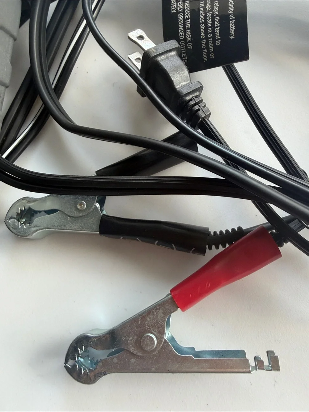 8 Amp Black Battery Charger and Maintainer